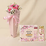 Health Combo for Mom - Bird Nest and Flowers Posy For Her