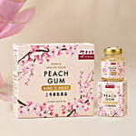 Love You Mom Carnations with  Bird Nest Peach Gum
