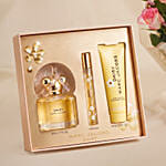 Mother Day Pink Roses Bouquet with Perfume set