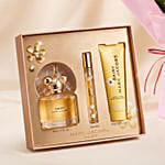 6 Passionate Oriental Pink Lilies with Perfume set