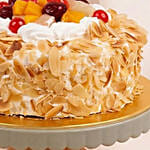 Eggless Fresh Fruit Cake