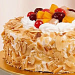 Eggless Fresh Fruit Cake