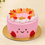 Smiley Mini Jellycat Pastel Bouquet and Jellycat Cake