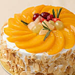 Happy Birthday Eggless Fruit Cake 6 inches