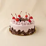 Delish Black Forest Happy Birthday Cake