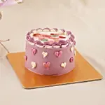 Mother Day Pink Flowers & Bento cake Bundle