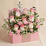 Pink Roses Gentle Beauty Box