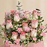 Pink Roses Gentle Beauty Box