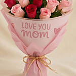 Mothers Love Rose Hand Bouquet