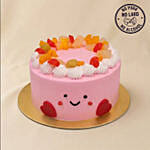 Jellycat Theme Cake with Fresh Fruits n Cream