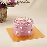Mothers Day Flowers Basket & Cake