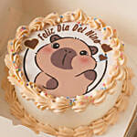 Capybara Bento Cake