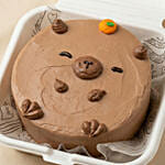 Capybara Chocolate Bento Cake