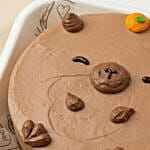 Capybara Chocolate Bento Cake