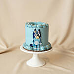 Chocolate Fudge Bluey Theme Cake 1kg