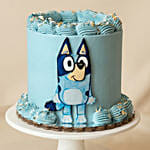 Chocolate Fudge Bluey Theme Cake 1kg