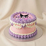 Kuromi Theme Birthday Celebration Cake