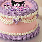 Kuromi Theme Birthday Celebration Cake