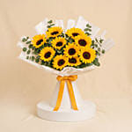 Beautiful Sunflower Hand Bouquet