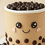 Kawaii Bubble Tea Cup Chocolate Cake