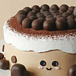 Kawaii Bubble Tea Chocolate Cake