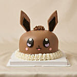 Adorable Eevee Chocolate Cake