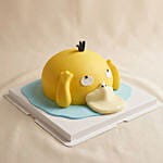 Puzzled Psyduck Vanilla Surprise Cake