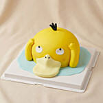 Puzzled Psyduck Vanilla Surprise Cake