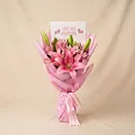 Moms Love Lily Hand Bouquet