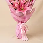 Moms Love Lily Hand Bouquet