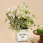 Joyous Raya Blooms and Cake Combo