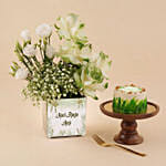 Joyous Raya Blooms and Cake Combo Gift