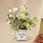 Joyous Raya Blooms and Chocolates Gift Bundle