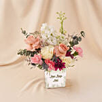 Raya Haji Blessings Flower Vase Arrangement