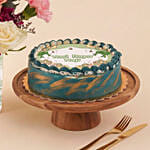 Raya Haji Blessings Flower and Chocolate Cake