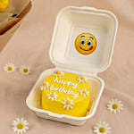 Sunny Smile Bloom Buddies Flower Bouquet and Bento Cake
