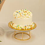 Whimsical Bunny Bloom Buddies Bouquet and Vanilla Cake