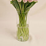 Pink Tulips Arrangement Standard