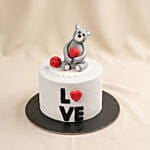 Sweet Love Teddy Bear Confession Cake