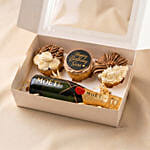 Personalised Cupcakes & Mini Moet Bundle