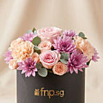 Elegant Flower Arrangement in a Premium Black Box