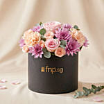 Elegant Flower Arrangement in a Premium Black Box