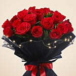 LED Elegance Rose Embrace Bouquet