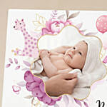 Personalized New Born Baby Girl Photo Frame