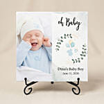 Personalized New Born Baby Boy Photo Frame