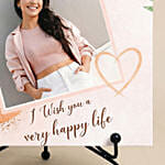 Personalised Happy Birthday Photo Stand