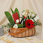 Rose & Ferrero Delight Basket
