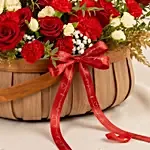 Romantic Rose Basket