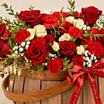 Romantic Rose Basket