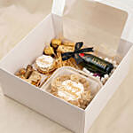 Mini Moet Champagne & Birthday Bento Cake Gift Box